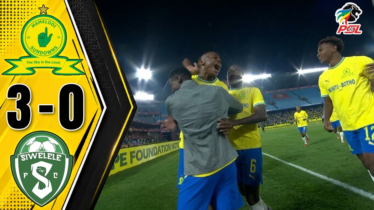 Mamelodi Sundowns vs Siwelele วิดีโอฟุตบอล