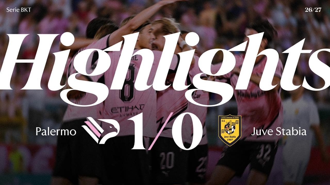 Palermo vs Juve Stabia ภาพวิดีโอไฮไลท์ฟุตบอล