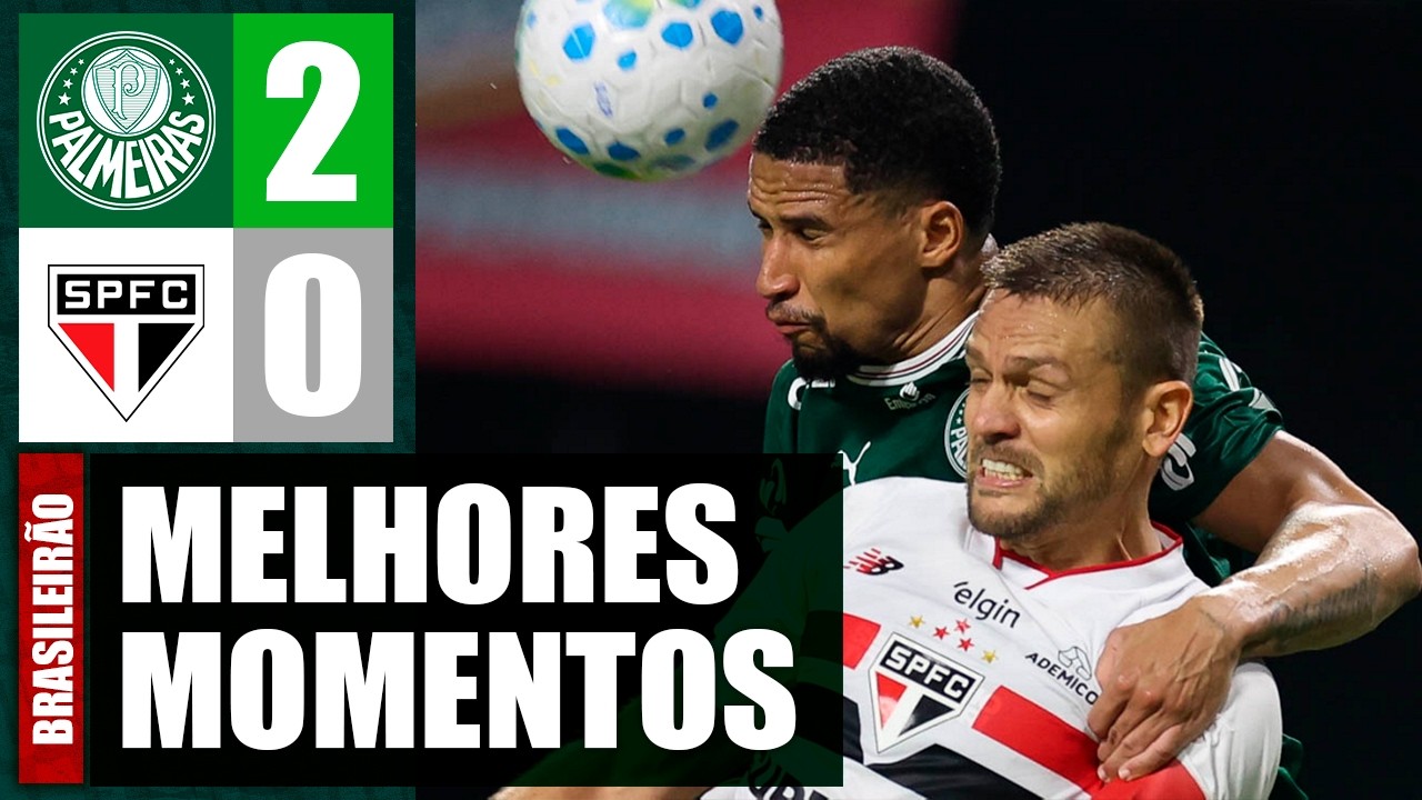 Palmeiras vs São Paulo วิดีโอฟุตบอล