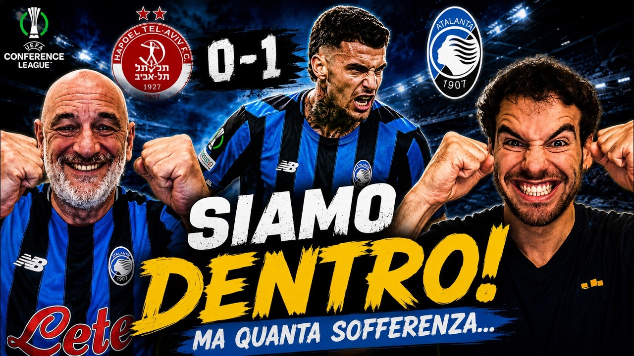Hapoel Tel Aviv vs Atalanta วิดีโอฟุตบอล