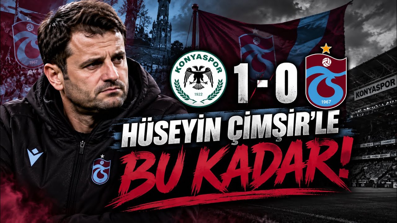 Konyaspor vs Trabzonspor ภาพวิดีโอไฮไลท์ฟุตบอล