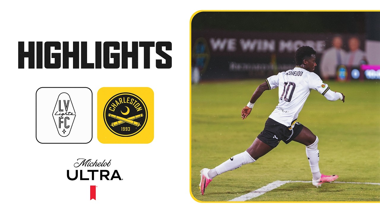 Las Vegas Lights FC vs Charleston Battery วิดีโอฟุตบอล
