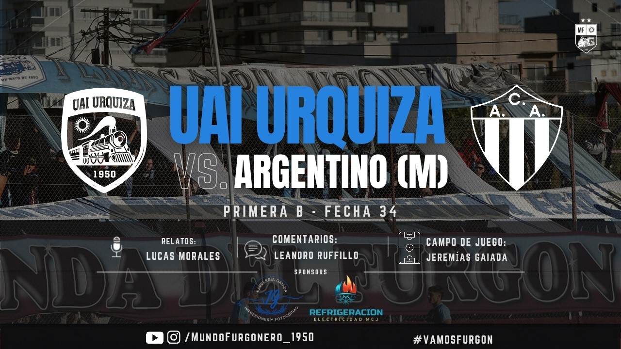 UAI Urquiza vs Argentino de Merlo วิดีโอฟุตบอล