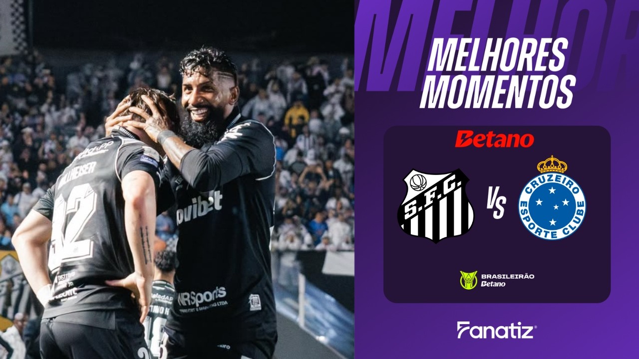 Santos vs Cruzeiro ภาพวิดีโอไฮไลท์ฟุตบอล