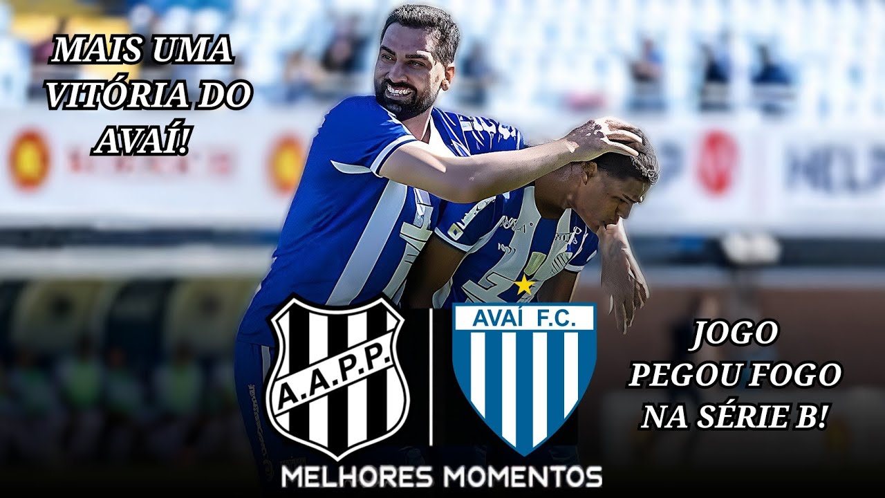 Ponte Preta vs Avaí ภาพวิดีโอไฮไลท์ฟุตบอล