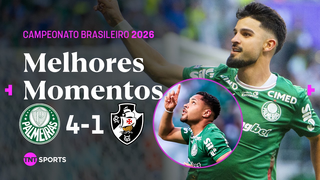 Palmeiras vs Vasco da Gama ภาพวิดีโอไฮไลท์ฟุตบอล