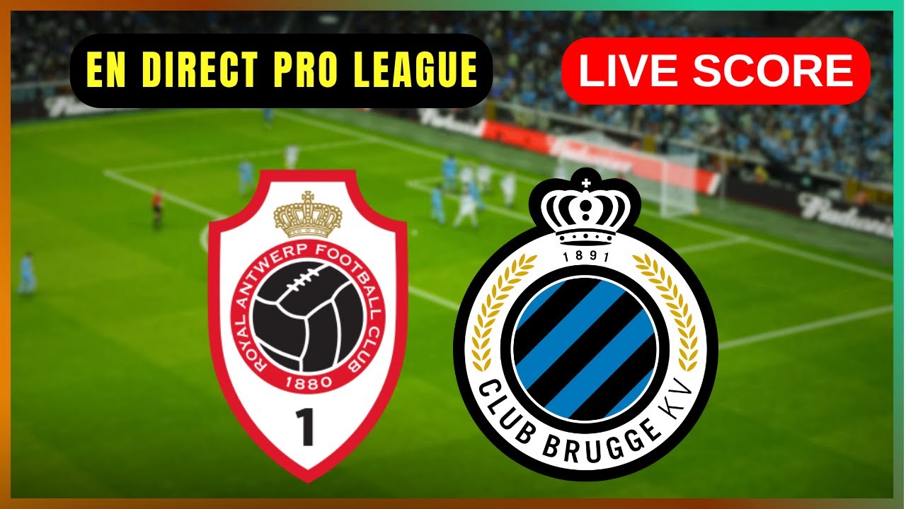 Club Brugge vs Antwerp ภาพถ่ายทอดสดฟุตบอล