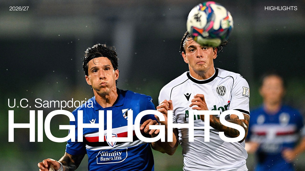 Cesena vs Sampdoria ภาพวิดีโอไฮไลท์ฟุตบอล