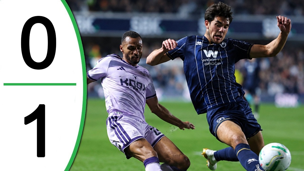 Millwall vs Newcastle United ภาพวิดีโอไฮไลท์ฟุตบอล