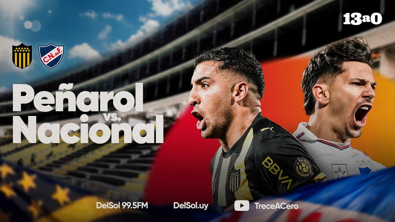 Peñarol vs Nacional ภาพวิดีโอไฮไลท์ฟุตบอล