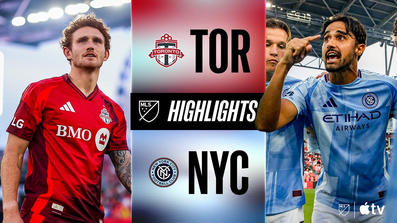 Toronto FC vs New York City FC วิดีโอฟุตบอล