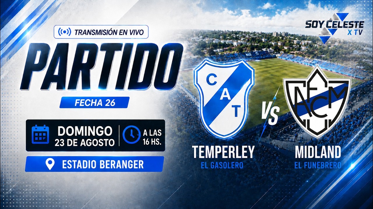 Temperley vs Midland ภาพวิดีโอไฮไลท์ฟุตบอล