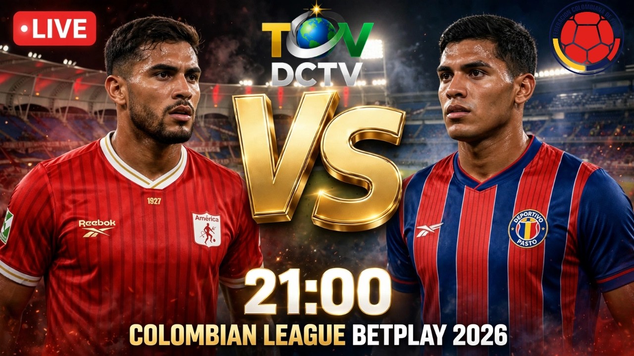 América de Cali vs Deportivo Pasto ภาพถ่ายทอดสดฟุตบอล