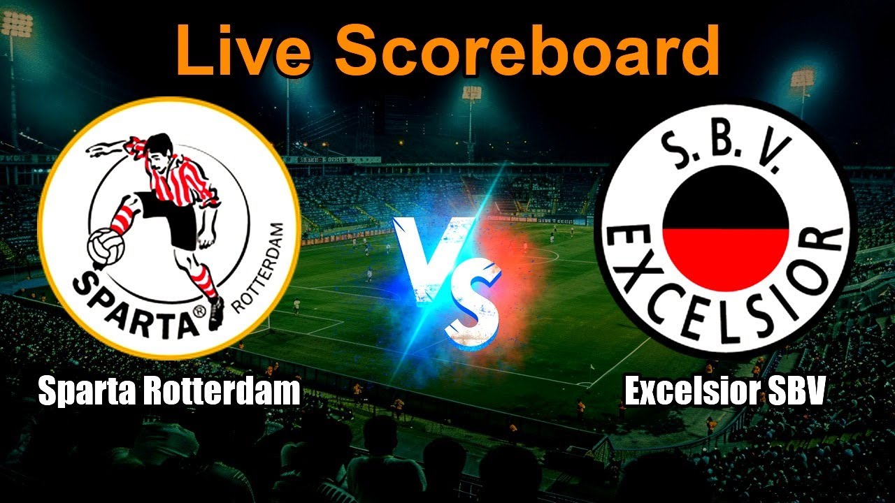 Excelsior vs Sparta Rotterdam ภาพถ่ายทอดสดฟุตบอล