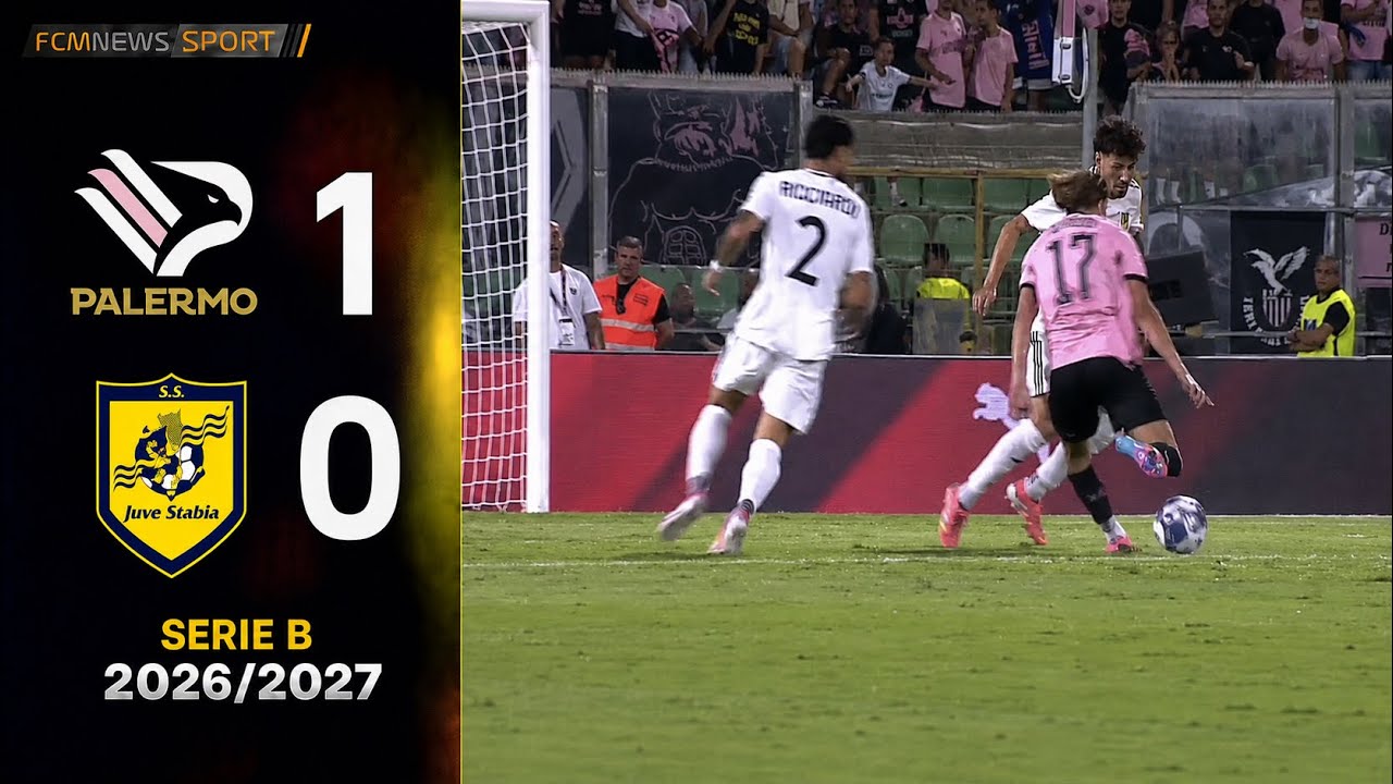 Palermo vs Juve Stabia ภาพวิดีโอไฮไลท์ฟุตบอล