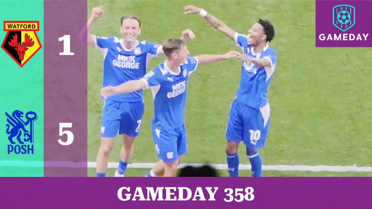 Watford vs Peterborough United ภาพวิดีโอไฮไลท์ฟุตบอล