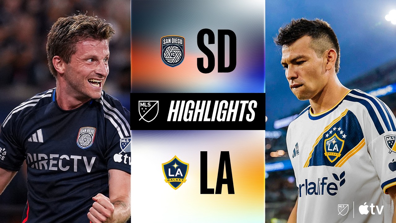 San Diego FC vs LA Galaxy วิดีโอฟุตบอล