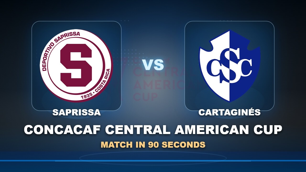Saprissa vs Cartaginés วิดีโอฟุตบอล