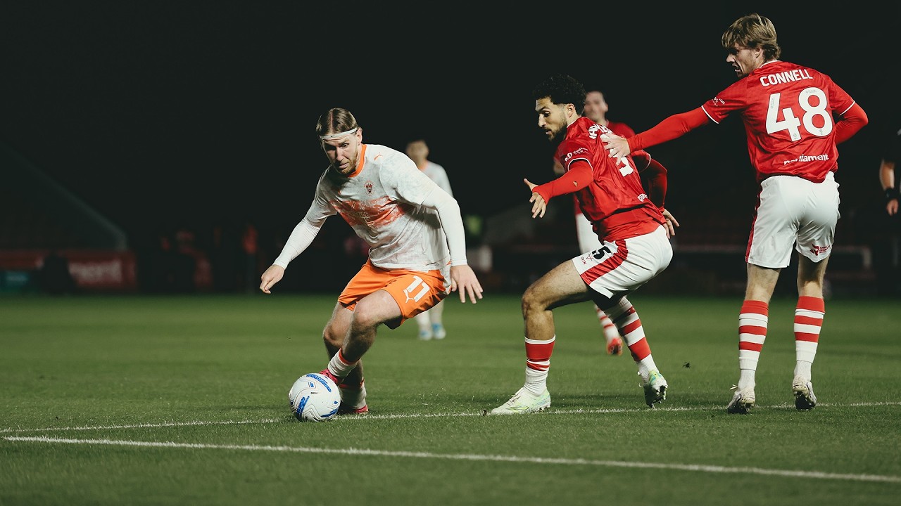 Barnsley vs Blackpool วิดีโอฟุตบอล
