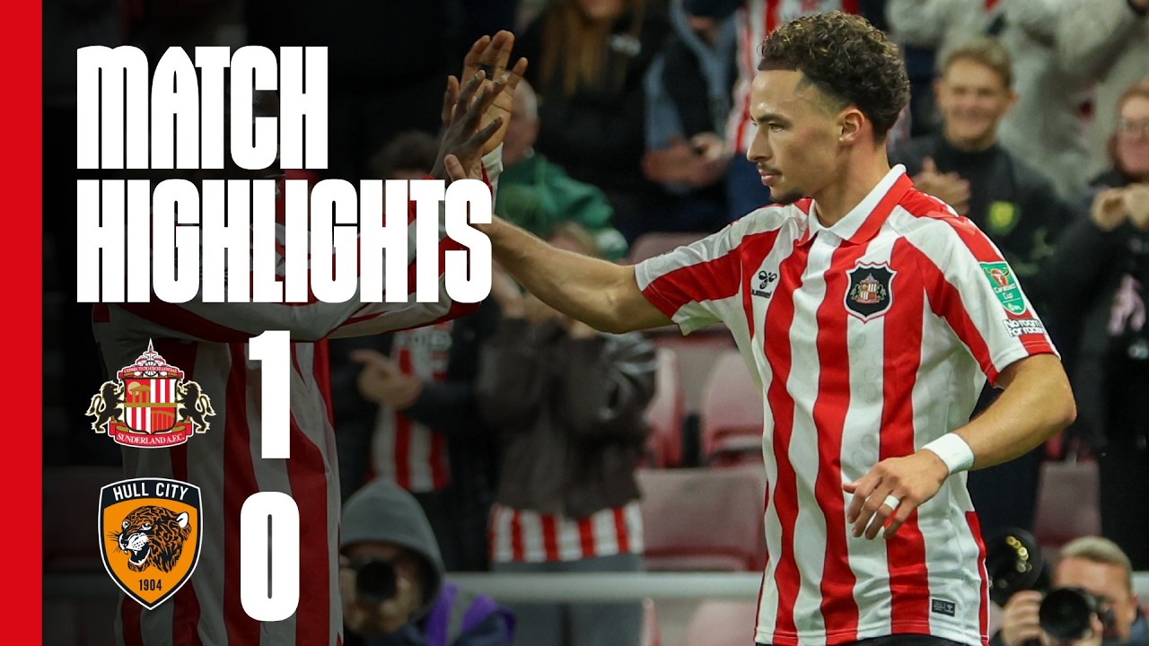 Sunderland vs Hull City วิดีโอฟุตบอล