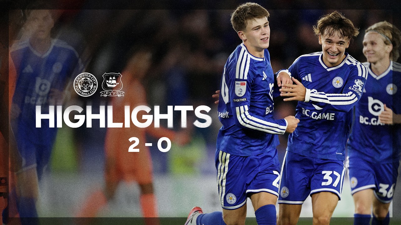 Leicester City vs Plymouth Argyle ภาพวิดีโอไฮไลท์ฟุตบอล