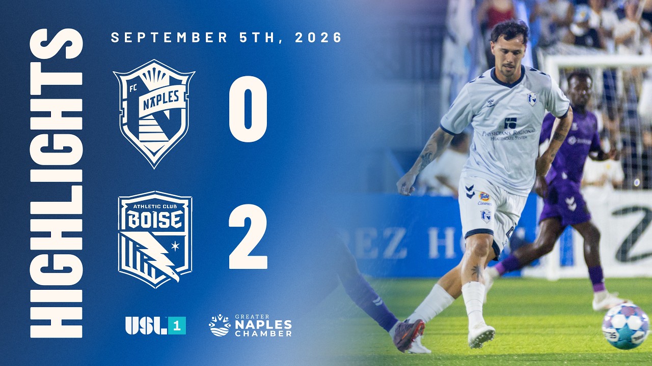 FC Naples vs Athletic Club Boise วิดีโอฟุตบอล