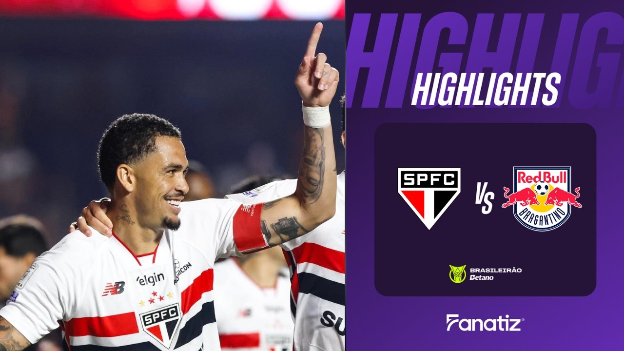 São Paulo vs Red Bull Bragantino วิดีโอฟุตบอล