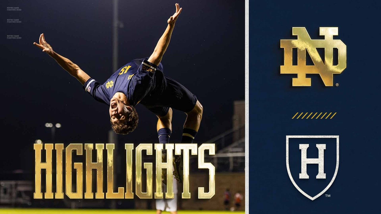 Notre Dame vs Harvard ภาพวิดีโอไฮไลท์ฟุตบอล