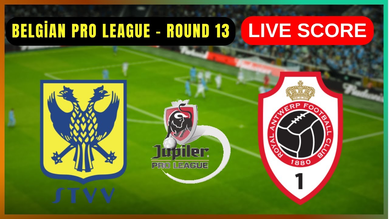 🔴 Sint-Truidense VV vs Royal Antwerp FC | LIVE Belgian Pro League – Round 13 | Live Score Update ภาพถ่ายทอดสดฟุตบอล