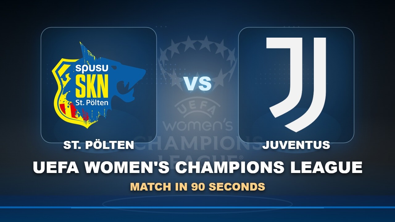 St. Pölten vs Juventus ภาพวิดีโอไฮไลท์ฟุตบอล