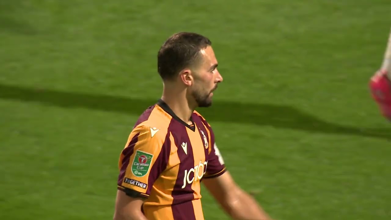 Bradford City vs Burnley วิดีโอฟุตบอล