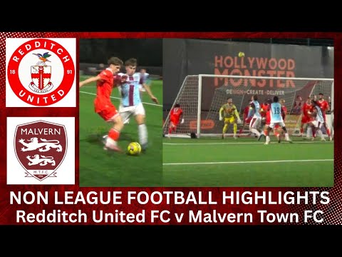 Redditch United vs MALVERN TOWN วิดีโอฟุตบอล