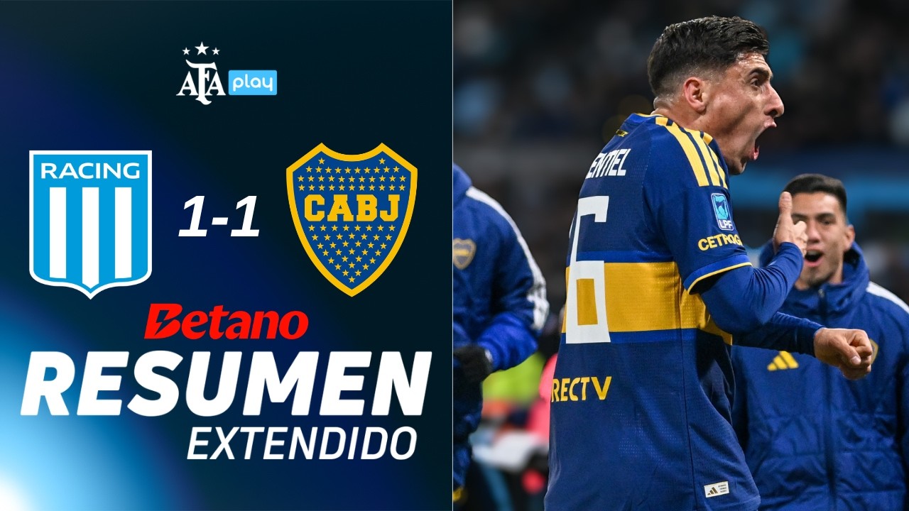 Racing Club vs Boca Juniors ภาพวิดีโอไฮไลท์ฟุตบอล