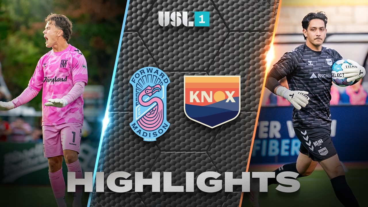 Forward Madison FC vs One Knoxville ภาพวิดีโอไฮไลท์ฟุตบอล