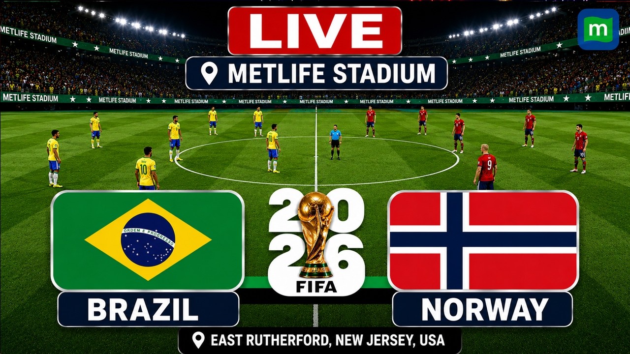 🔴Brazil vs Norway LIVE: FIFA World Cup 2026 Round of 16 | Live Match Today | Live Football Match ภาพถ่ายทอดสดฟุตบอล