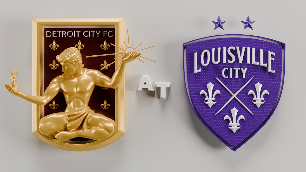 Louisville City FC vs Detroit City FC วิดีโอฟุตบอล
