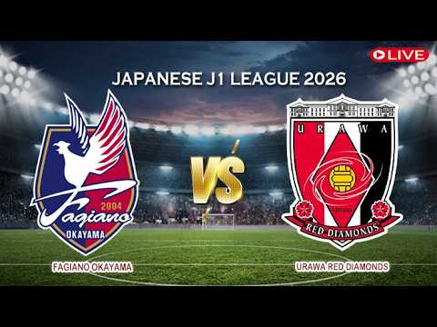 Urawa Red Diamonds vs Fagiano Okayama ภาพถ่ายทอดสดฟุตบอล