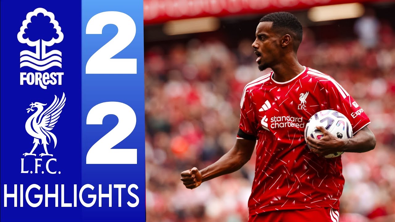 Liverpool vs Nottingham Forest ภาพวิดีโอไฮไลท์ฟุตบอล