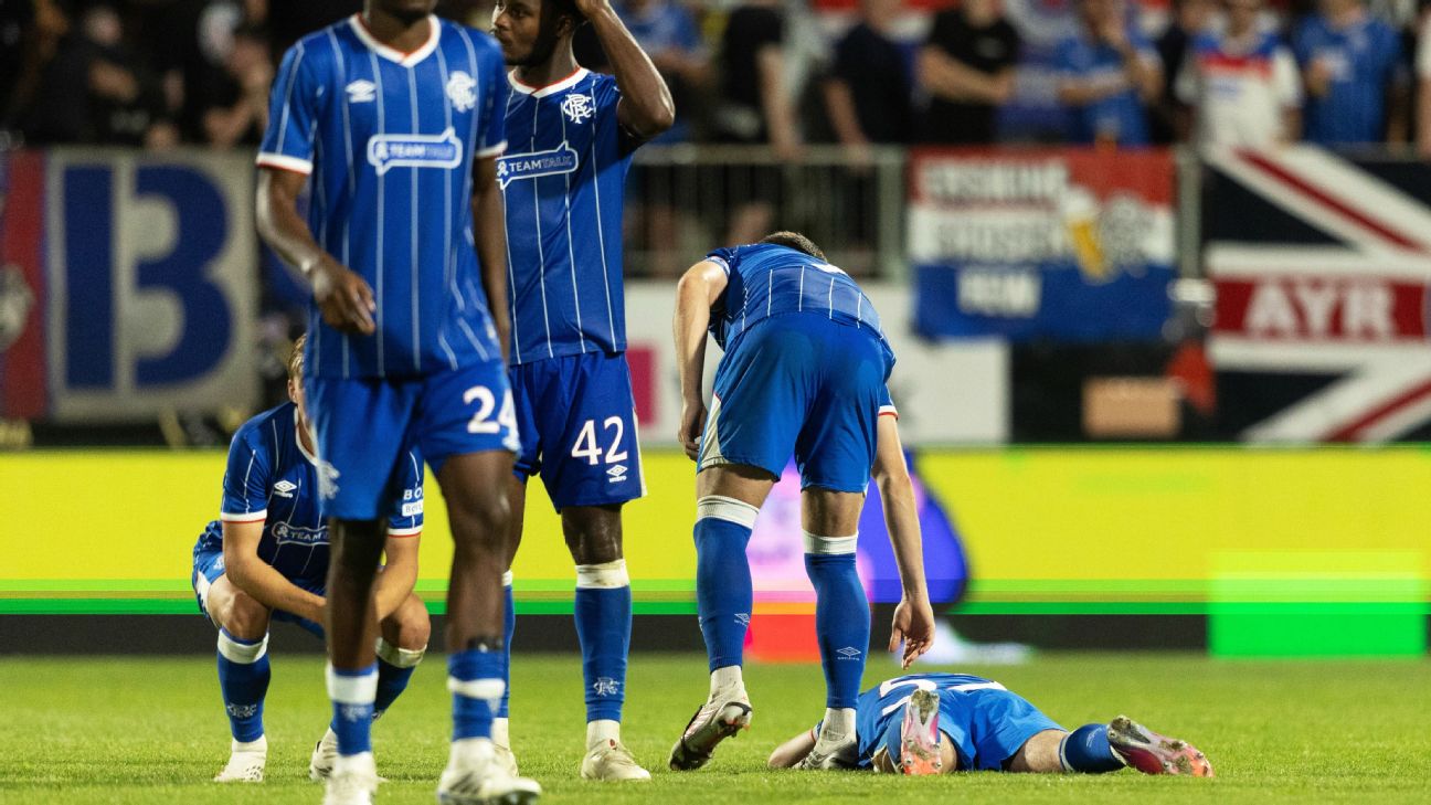 Rangers ตกรอบคอนเฟอเรนซ์ลีกหลังดวลจุดโทษพ่าย Jablonec 4-3 รูปประกอบข่าวฟุตบอล