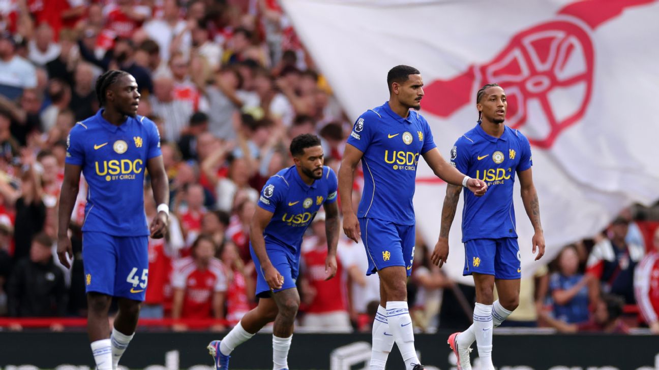 ภาพประกอบข่าว Chelsea แพ้ Arsenal 1-2 ที่ Emirates