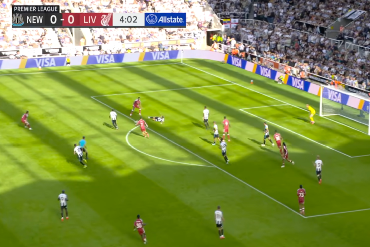 ภาพประกอบโครงสร้างการโจมตีของทีมที่เน้นการคุมเกม