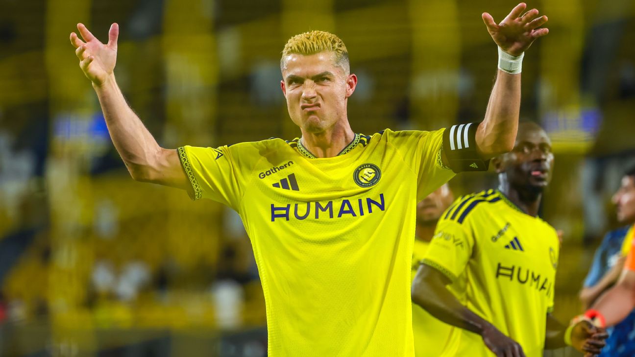 Cristiano Ronaldo โหม่งทำประตูที่ 979 ให้ Al Nassr ในเกมพบ Abha Club