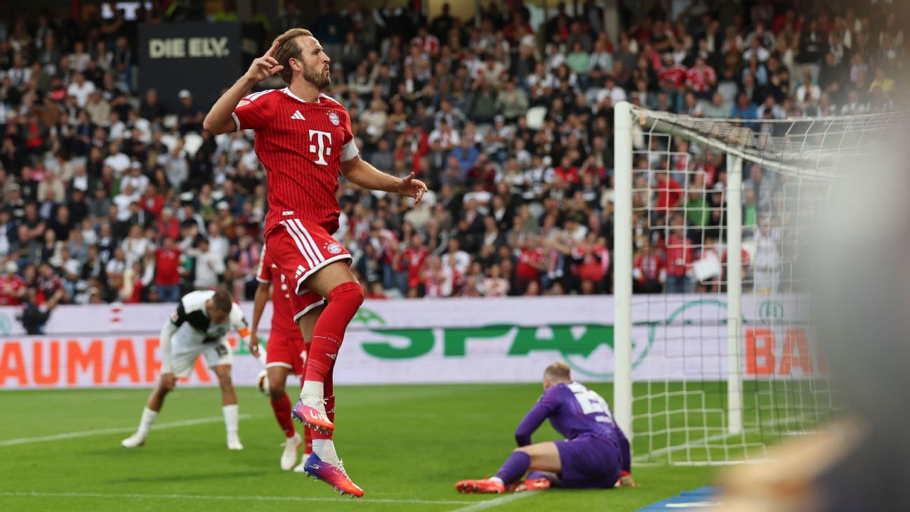 Harry Kane ยิงประตูชัยพา Bayern Munich ชนะ SV Elversberg 2-1 ในบุนเดสลีกา รูปประกอบข่าวฟุตบอล