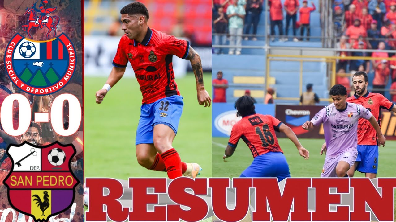 Municipal vs Deportivo San Pedro ภาพวิดีโอไฮไลท์ฟุตบอล