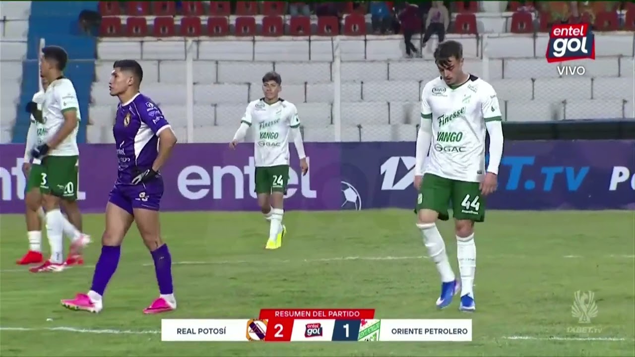 Real Potosí vs Oriente Petrolero ภาพวิดีโอไฮไลท์ฟุตบอล