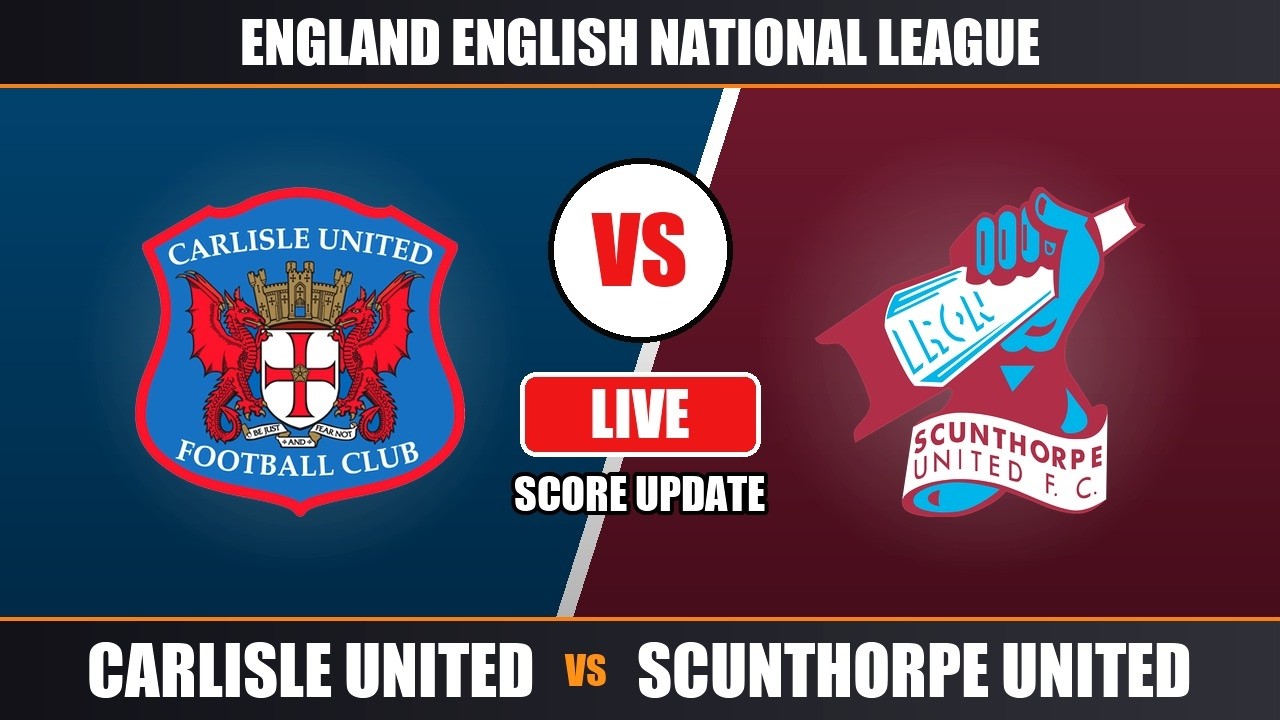 Carlisle United vs Scunthorpe United ภาพถ่ายทอดสดฟุตบอล