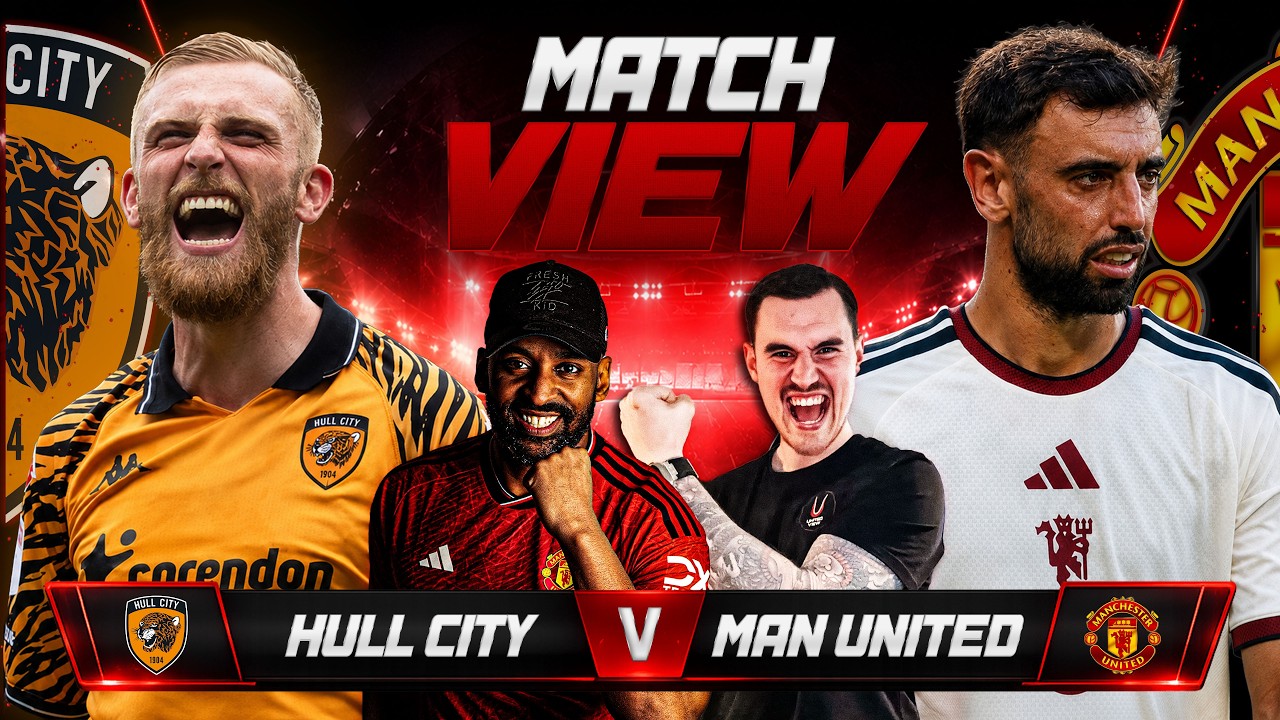 HULL CITY 2-0 MANCHESTER UNITED LIVE | MATCH VIEW ภาพถ่ายทอดสดฟุตบอล