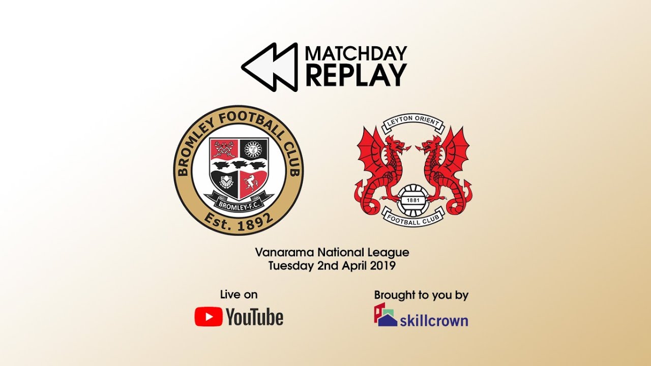 Bromley vs Leyton Orient ภาพถ่ายทอดสดฟุตบอล