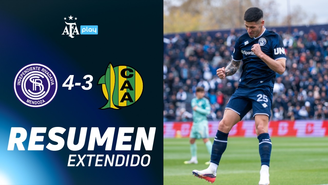 Independiente Rivadavia vs Aldosivi วิดีโอฟุตบอล