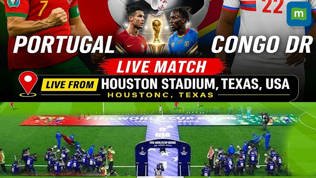 Portugal vs DR Congo LIVE Match Today | FIFA World Cup 2026 LIVE | Football LIVE | Cristiano Ronaldo ภาพถ่ายทอดสดฟุตบอล